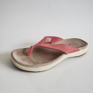 #Bass Casie Women Leather Thong Slipons Sandals